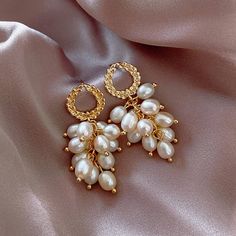 Strands Pearl Drop White Elegant Statement Earings Tassel Earring, Gold Jewelry Simple, Tassel Drop Earrings, Bridal Gold Jewellery Designs, Beaded Drop Earrings, Gold Earrings Designs, Jewelry Design Necklace, Bridal Gold Jewellery, Gold Jewellery Design