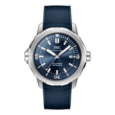 IWC Aquatimer Automatic Iwc Aquatimer Chronograph, Iwc Aquatimer, Iwc Schaffhausen, Iwc Watches, Mens Fashion Watches, Old Watches, Eyewear Womens, Watch Model, Brushed Stainless Steel