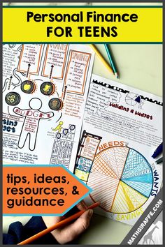 Teaching Personal Finance to Teens - Tips and Resources for Financial Literacy Skills Financial Literacy Activities, Financial Literacy Lessons, Consumer Math, Teaching Money, Finance Lessons, Kids Money, Homeschool High School, Homeschool Math, Program Ideas