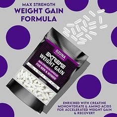 ANABOLIC Weight GAIN Tablets - Quick Muscle Mass Pills Growth Potent Capsules : Amazon.co.uk: Health & Personal Care Amino Acids, Active Ingredient, Nutrition, Health