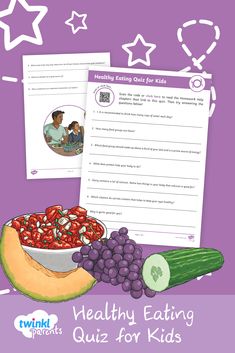 Does your child know how many food groups there are? Simply download the questions and ask your child to answer them. Encourage them to read the Healthy Eating Homework Help guide (accessible via the Homework Help link on the Twinkl Parents homepage) as a revision aid beforehand. Afterwards, check your child's answers against the answer sheet. Follow the link to try this quiz today! Quizzes For Kids, Playbuzz Quiz, Water Day, Body Scanning, Homework Help, Energy Sources, Group Meals, Homework, Trivia