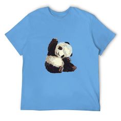 Our design team put their creativity to work, resulting in a t-shirts that Panda: Show your love for these adorable creatures with a hoodie that features a playful panda design.Sizes: S, M, L, XL, 2XL, 3XL, 4XL,5XL,6XL Colors: Black,White,Sand, Purple,Blue,Yellow,Red,Green,Army Green,Navy,Dark Gray,Gray,Maroon,Medium Blue,Dark coffee Material: Cotton Length: Regular Sleeve Length: Short Sleeve Details: None Patterned: Alphabets Waterproof: No Fabric: Slight Stretch Placket Type: Pullovers Seasons: Spring/Fall/Summer Care Instructions:Hand wash or machine wash Scene: Casual Style: Casual Fit Type: Regular Printing Type: Positioning Printing Weaving Method: Knit Fabric Size Chart: Size Chart: Summer Care, Adorable Creatures, Panda Design, Blue Yellow Red, Dark Coffee, White Sand, Casual Fit, Unisex Shorts, Blue Dark