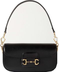 Gucci Bags With Metal Hardware For Work, Gucci Bags With Detachable Strap For Work, Classic Gucci Shoulder Bag With Detachable Strap, Gucci Leather Bags With Brass Hardware, Classic Gucci Bags With Gold-tone Hardware, Formal Satchel Shoulder Bag With Horsebit Detail, Formal Shoulder Bag With Horsebit Detail, Gucci Satchel Shoulder Bag With Horsebit Detail, Classic Gucci Shoulder Bag With Gold-tone Hardware