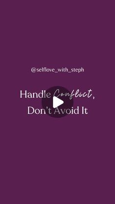 Steph - Relationship & Emotional Intelligence on Instagram: "Avoiding conflict may feel like you’re keeping the peace, but in reality, you’re compromising your own needs. When you let mistreatment or disrespect slide, it doesn’t just make things “easier”, it deepens the toxic dynamics. Healthy relationships make space for open, respectful conversations, even when it’s hard. If your voice isn’t valued, the relationship isn’t as stable as it seems.

✨ Follow for more relationship and self-confidence support ✨

.
.
.
.
.
.
.
.
.
#loveandrelationships #emotionalpain #relationshipadviceforwomen #relationshipbuilding #breakupadvice #loveadvice #unrequitedlove #movingon #lovelessons #lovecoach #dating101 #relationshipcounselling #relationshipadvice #lovepain #relationshiptherapy #relationshiptalk Avoiding Conflict, Breakup Advice, Relationship Talk, Relationship Counselling, Relationship Therapy, Love Pain, Keep The Peace, Unrequited Love, Relationship Building