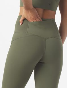 High Waist Pure Pocket Legging: Moss Functional Yoga Leggings With Built-in Shorts, Versatile Yoga Pants With Hip Pockets, Stretch Biker Shorts With Pockets For Yoga, Yoga Activewear With Hip Pockets, Functional Green Leggings With Pockets, Green Yoga Leggings With Pockets, Green Activewear With Side Pockets For Yoga, Yoga Leggings With Hip Pockets, Versatile Yoga Leggings With Side Pockets