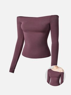 Shop OGLmove Women's Tops Long Sleeve Multi-Wear Body Top at Affordable Prices. Soft and Comfortable Sustainable Women's Clothing, Eco-friendly Fabric. Smooth Neck, Sustainable Womens Clothing, Wardrobe Wishlist, Body Top, Tops Long Sleeve, Affordable Clothes, Teen Fashion Outfits, Low Back, Second Skin