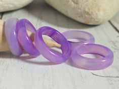 Delicate violet purple crystal gemstone band ring. Adjustable Purple Amethyst Crystal Ring, Purple Crystal Ring As A Gift, Adjustable Purple Ring, Purple Round Crystal Ring Gift, Lavender Crystal Ring Gift, Handmade Purple Rings For Promise, Handmade Purple Promise Ring, Energy Meridians, Sixth Chakra