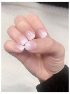 Sns French Ombre, Sns Nail Ideas For Short Nails, Nail Designs Dip Powder Ombre, Ombre French Short Nails, Dip Powder French Manicure Ombre, Dip Ideas Nails, French Nails Powder Dip, French Manicure Dip Powder Nails Short, Nails Dip Natural