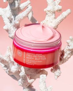 💖NEW SCENT ALERT 💖 Say hello to the limited-edition Pro-Retinol Body Butter in Pink Grapefruit Dream! We collaborated with @coral_org to bring you the first-ever scented Pro-Retinol Body Butter; it smells like juicy, fresh-squeezed grapefruit and helps protect and preserve our world’s coral reefs at the same time. When you shop it, 10% of ALL sales go toward supporting CORAL's mission! #itscooltocare ⠀⠀⠀⠀⠀⠀⠀⠀⠀ Drop a 🐠 below if you're scooping up this delicious body butter! Josie Maran, Firm Skin, Organic Argan Oil, Olive Fruit, Pink Grapefruit, Health And Beauty Tips, Aging Skin Care, Skin Firming, Anti Aging Skin Care