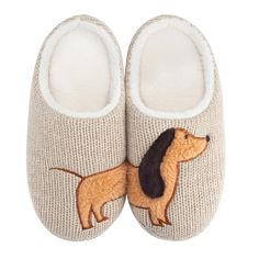 PRICES MAY VARY. 【Comfy Material】: Unisex house slippers feature thick plush lining and stylish knit upper, soft, skin-friendly, keep your feet warm and comfy during chilly winter 【Unique Pairable Design】: Dog, Fox, Sheep, Hedgehog 4 patterns for you to choose, unique animal matching design makes your home slippers so lovely and funny to wear 【Elastic Memory Foam】: Insoles filled with highly elastic memory foam and EVA, provide extra comfort and cushion, make you feel like stepping on a cloud, c Brown Puppies, Animal Slippers, Wood Tile Floors, Bedroom Slippers, Orange Fox, Matching Design, Winter Slippers, Slippers For Women, Fuzzy Slippers