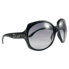 Vintage Christian Dior oversized sunglasses 2000's era by Galliano. Made in Italy. This piece may show minor sign of wear due to storage. Measurements Front 17 cms Lens Height 5.5 cms Lens Width 6.5 cms Dior 2000s Sunglasses, Dior Sunglasses Aesthetic, Dior Glasses Sunglasses, Glasses 2000s, 2000s Sunglasses, Black Sunnies, Dior Shades, Dior Glasses, Dior Store