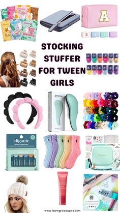 stocking stuffer for tween girls that will make them super happy on christmas morning. Stocking Stuffers For 12 Year Girl, Stocking Stuffers For 8 Year Girl, Teen Girl Stocking Stuffer Ideas, Stocking Stuffers For Girls 10-12, Stocking Stuffers For Girls 6-8, Stocking Stuffers For Girls 8-10, Preteen Gifts Girls, Stocking Stuffers For Teenage Girl, Stocking Stuffers Teen Girls