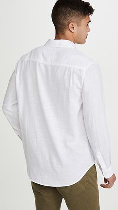 RAILS Long Sleeve Wyatt Shirt | SHOPBOP Long Sleeve Shirt With Patch Pockets For Summer, Long Sleeve Summer Shirt With Patch Pockets, Summer Long Sleeve Shirt With Patch Pockets, Long Sleeve Linen Top With Patch Pockets, Geoff Mcfetridge, Rails Clothing, Wedding Linens, Norse Projects, Design Wedding