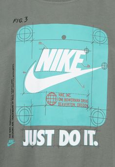 Nike Sportswear FUTURE UTILITY TEE - Marškinėliai su spaudiniu - dark stucco Dark Stucco, Nike Design, T Shirt Print, Nike Sportswear, Just Do It, Shirt Print, Tshirt Print, Nba, Print T Shirt