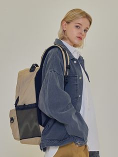 Editor's NotesThis daily backpack is ideal for versatile styling. It's shaped natural silhouette and has multiple pockets to keep your stuff organized.- Zipper closure- Top handle- Zipped front pockets- Side mesh pockets- Point logo label- Adjustable shoulder straps- Unisex wearMeasurements (in.) One size- Width: 14.2 in.- Height: 18.9 in. - Depth: 6.1 in.Model Info: 5' 8.9, 143.3 lbs Composition & Care- 100% Polyester- Refer to the care labelDesigner- by CARGOBROS Functional Beige Backpack For Back To School, Multifunctional Backpack With Functional Pockets, Utility Travel Bags With Zippered Pockets, Back To School Backpack With Multiple Pockets, Nylon Backpack With Pockets, Utility Backpack With Multiple Pockets For Travel, Utility Travel Backpack With Multiple Pockets, Multifunctional Backpack With Zipper Pocket, Practical Backpack With Functional Pockets For School