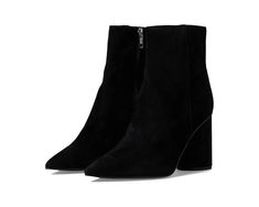 Steve Madden Vallor Bootie | 6pm Fall High Ankle Boots With Removable Insole, High Ankle Boots With Removable Insole For Fall, Trendy Almond Toe Boots With Padded Ankle, Trendy Boots With Padded Ankle And Almond Toe, Evening Boots With Zipper For Spring, Evening Spring Boots With Zipper Closure, Spring Evening Boots With Zipper Closure, Formal Ankle-high Boots With Zipper Closure, Evening Ankle-high Boots With Zipper Closure