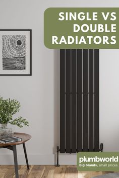 Black vertical designer radiator Panel Radiator, Design Tips, Got It, Do You Need, Need To Know, How To Find Out, Design