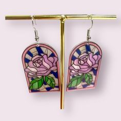 Free With Any Full Price Item! Just Throw Them In The Bundle Together :) X236 J Mer Dp Am Stained Glass Earrings, Window Stained, Floral Tapestry, Stain Glass, Earrings Color, Glass Earrings, Jewelry Store, Jewelry Stores, Stained Glass