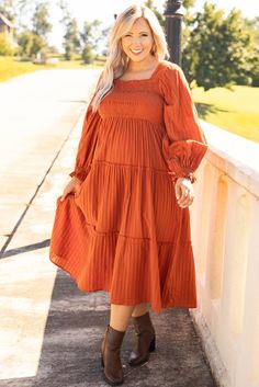 Fall Women Dresses, Cute Fall Dress Plus Size, Fall Dresses With Boots Plus Size, Orange Family Photo Outfits, Fall Maternity Outfits For Photoshoot Plus Size, Flowy Fall Maternity Dresses, Plus Size Fall Dress, Plus Size Boho Dress, Plus Size Fall Dresses