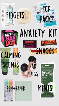 Coping Kit, Worry Box For Adults, Care Kit, Purse Kit Ideas, Mental Health Care Package Diy, Self Care Kit, Calm Down Kit, Wellness Kit, Healthy Coping Skills