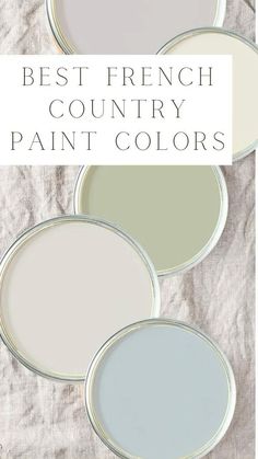 the best french country paint colors