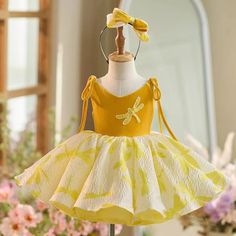 DreamyVow Elegant Dubai Gold Girl Dress with Bow Ball Gown for Kid Wedding Birthday Communion Party Pageant 2024 J006-DreamyVow Girls Gold Dress, Girls Yellow Dress, Yellow Girl, Yellow Evening Dresses, Beauty Pageant Dresses, Grey Evening Dresses, Silver Evening Dress, Beautiful Ball Gowns, Dresses Diy