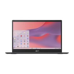 the asus laptop is open and ready to be used on its own device,