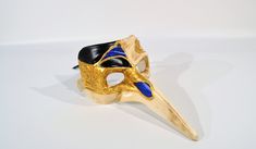 Venice Carnival mask /Venetian mask, masquerade ball. In great vintage condition with a tag made in Venice, Italy, sizes are about 12'' x 6 1/4 '' #0120/147/99/4 Vintage Mardi Gras Masquerade Eye Mask, Vintage Mardi Gras Eye Mask, Vintage Masquerade Eye Mask, Vintage Masquerade Mask For Carnival, Vintage Masquerade Mask For Mardi Gras, Venetian Masquerade Mask For Costume, Vintage Eye Mask For Masquerade, Vintage Masks And Prosthetics For Mardi Gras Carnival, Vintage Mardi Gras Masquerade Mask