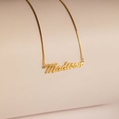 Everyone deserves a thoughtful gift like this Custom Name Necklace. Whether it's to celebrate Mother's Day, a baby shower or birthday, it is a must-have for your loved ones and makes the perfect minimalist gift for someone who has everything. Material: High Quality Solid 925 Sterling Silver Finish: Sterling Silver ∙ 18K Gold ∙ Rose Gold Dimensions: Depending on your font choice, height sizes range from 3mm to 5mm lowercase SKU: MM-NM81F105 Minimalist Name Necklace For Birthday Gift, Minimalist Sterling Silver Name Necklace For Birthday, Minimalist Customized Name Necklace For Birthday, Minimalist Necklace For Birthday Gift, Minimalist Name Necklace With Delicate Chain As Gift, Minimalist Name Necklace For Birthday And Mother's Day, Classic Name Necklace For Birthday And Mother's Day, Minimalist Name Necklace For Valentine's Day Birthday Gift, Minimalist Name Necklace For Birthday On Valentine's Day