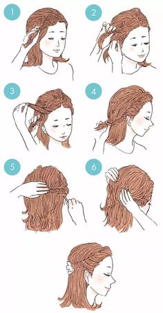 Hair Braid Videos, Hair Arrange, Pinterest Hair, Peinados Fáciles Para Cabello Corto, Penteado Cabelo Curto, Homecoming Hairstyles, Bad Hair, Hairstyles For School