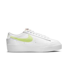 Nike Blazer Low Platform DJ0292-102 Nike Blazer Low, Blazer Low, Women Platform Shoes, Blazer Mid, Nike Blazer, Black White Fashion, Nike Cortez Sneaker, Shoes Nike, White Sneakers