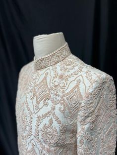 Cutdana Work Embroidery, Cutdana Work, Nikah Outfit, Sherwani For Men Wedding, Mens Sherwani, Sherwani For Men, Guest Attire, Wedding Attire Guest, Bridal Stores