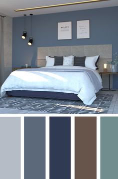 #recamara
 #hogar 
#geometry 
#comfort 
#descanso 
#interiorismo 
#madera 
#ciudad 
#sala 
#muebles 
#urbanlife 
#diseño 
#mobiliario 
#recamara 
#interiordesign  
#familia 
#house 
#furniture 
#casa 
#modern 
#styling 
#decoracion 
#livingroom 
#bedroom Bedroom Design Colors, Paints For Bedroom Walls, Small Room Color Ideas, Beautiful Bedroom Color Ideas, Room Wall Painting Bedrooms, Best Color For Bedroom Walls, Wall Colors For Bedroom, Paint For Bedroom Walls, Small Bedroom Wall Colors