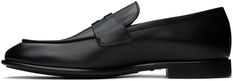 Ferragamo.Black Penny Loafers.Buffed calfskin loafers in black..· Moc toe.· Suede and buffed calfskin lining.· Textured rubber sole.Supplier color: Black.Upper: calfskin. Sole: rubber..Made in Italy..241270M231045 Black Calf Leather Tassel Loafers For Galas, Black Calf Leather Tassel Loafers With Plain Toe, Black Tassel Loafers With Rubber Sole In Calf Leather, Black Plain Toe Calf Leather Tassel Loafers, Black Calf Leather Tassel Loafers With Rubber Sole, Black Calf Leather Tassel Loafers With Leather Sole, Black Slip-on Calf Leather Loafers, Modern Black Tassel Loafers For Formal Occasions, Black Business Loafers With Rubber Sole