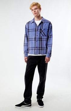 Stay stylish and comfortable with the Washed Cropped Flannel Shirt from PacSun. Featuring a trendy cropped design, this shirt boasts a classic flannel pattern and a soft, washed finish for a laid-back, vintage vibe.


	Collared neckline
	Long sleeves
	Cropped fit
	Flannel plaid pattern
	100% Cotton
	Machine washable
	Model is wearing size medium
	Model Measurements: 6’3”  Height, 28” Waist, 33.5” Hips