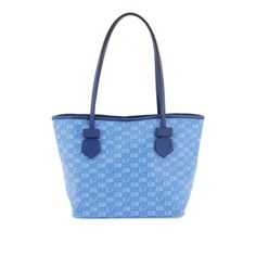 Moreau Paris "Saint Tropez" Tote Bag Crafted In Coated Canvas With Iconic All-Over "Moreaunette" Monogram. Double Handles, Top Closure, Cotton Canvas Interior With One Zippered Pocket And Silver-Finished Metalware. Materal: 45% Co 30% Li 25% Pu. Made In: Italia. Color: Blue. Collection: Spring - Summer 2023. Sku: Sttote Pm Moreau. Width: 38,5 Cm Height: 22,5 Cm Depth: 14 Cm Handle Drop: 22,5 Cm. Modecraze Is An Online Platform That Offers The Best Designer Products From Europe To Customers All O Moreau Paris Bag, Blue Monogram Canvas Bag With Detachable Handle, Blue Monogram Canvas Shoulder Bag With Handles, Blue Luxury Coated Canvas Bag, Luxury Blue Coated Canvas Bag, Blue Rectangular Monogram Canvas Bag, Blue Formal Bucket Bag, Formal Blue Bucket Bag, Blue Monogram Canvas Top Handle Shoulder Bag