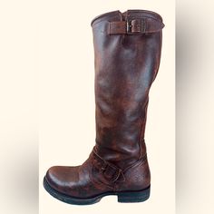 Frye Veronica 15" Tall 1" Heel Approx 14.5" Around Calf Size 6.5 Frye Veronica Tall Boots, Frye Veronica, Frye Boots, Frye Shoes, Soft Leather, Size 6, Women Shoes, Boots, Heels