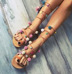 Bohemian sandals Mammoet Greek leather sandals by PinkyPromiseAccs Sandals Indian, Indian Sandals, African Sandals, Groovy Clothes, Sandals Greek, Bohemian Sandals, Purple Sandals, Peach Nails, Boho Shoes