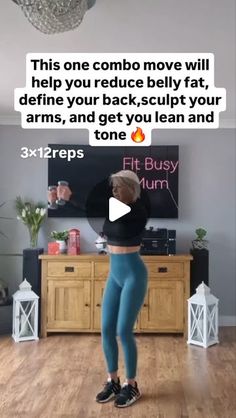 Anna 🙉 on Instagram: "Combo moves are game changers for your body 🥰🥰🥰
When you engage so many muscle groups in one exercise, you finally start seeing changes in your body 👌 💪 🤩
And you burn fat like crazy 🤪 
Add this to your daily routine with good nutrition and thank me later 😊 ☺️ 🙂 
I am using 3 lbs each dumbbell 👍 
Save, share, and follow for more tips ❤️ 😊 😀 

 #fitbusymum #fitnesstips #over40s #body #mother #weightlosss #ActiveWomen #StayFitAtHome #over40style #lowimpactmovement #workout #weightlosstips #burnfat #activemoms #bodygoals #workoutmotivation #motivation #tips #losefat #weightlosstips #healthylifestyle #beginnerworkout #homeworkouts #weightlosss #mum #fullbodyworkout #kneefriendly"