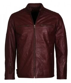 Burgundy Leather Jacket With Long Sleeves, Burgundy Long-sleeve Leather Jacket, Burgundy Leather Winter Outerwear, Burgundy Leather Biker Jacket For Fall, Classic Burgundy Leather Outerwear, Trendy Leather Jacket, Cultural Design, Cafe Racer Leather Jacket, Leather Jacket Outfit