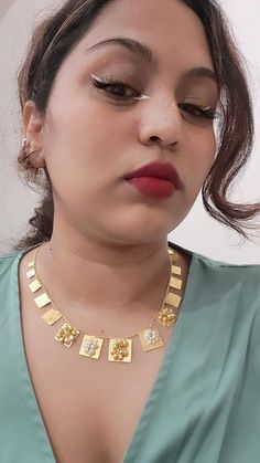 Add charm and charisma to your beautiful personality with this beautifully designed and handcrafted Brass necklace. The antique finish gives this Necklace a very eye-catching look. Choker is also designed beautifully with stones and designed as u can wear as necklace or choker and compliments very well. Wear it with any of your formal, party or casual outfits and grab compliments all the way! material brass Necklace Top, Contemporary Necklace, Brass Necklace, Antique Finish, Casual Outfits, Stone, Beauty, How To Wear