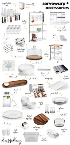 the ultimate guide to choosing kitchenware and accessories for your home or office - info board