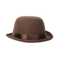 Click here to view larger image Black Bowler Hat, Bowler Hat, Brown Hats, Women's Wardrobe, Sherlock Holmes, Costume Party, Party Hats, Costume Accessories, Detective