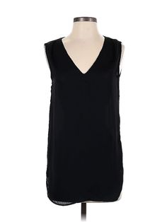 Bar III Sleeveless Blouse Size: Small Tops - used. 100% POLYESTER | Bar III Sleeveless Blouse: Black Tops - Size Small Black Sleeveless Blouse, Blouse Black, Black Sleeveless, Small Tops, Sleeveless Blouse, Sleeveless Top, Women Handbags, Womens Tops, Bar