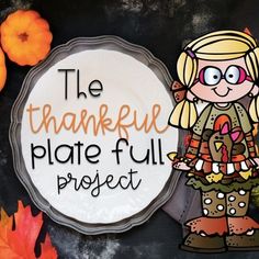 the thanksgiving plate full project is on display