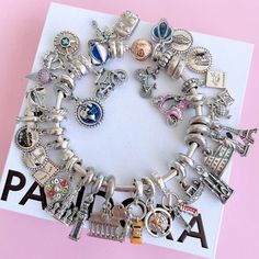 Pandora Dangle Charms, Pandora Travel Bracelet, Travel Pandora, Pandora Jewlery