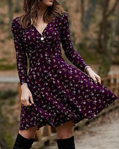 Looks Kate Middleton, Flower Skirt, Womens Fall Dress, Mini Robes, Womens Floral Dress, Boho Floral Dress, Dresses Floral, Boho Maxi Dress, Fashion Colours