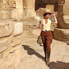 Egyptologist Fashion, Archeologist Costume, Vintage Egyptologist, Pulp Adventure, Adventure Outfit, Adventure Aesthetic, Adventure Style