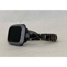 Series 6 Apple Watch Band Bracelet Black and or Apple Watch Cover 38mm 40mm 42mm 44mm Iwatch Bling blb1 Luxury Black Adjustable Apple Watch Band, Black Stainless Steel Apple Watch Band For Gift, Black Stainless Steel Apple Watch Band As Gift, Pretty Apple Watch, Womens Apple Watch, Black Apple Watch Band, Candy Watch, Ceramic Apple, Watch Band Bracelet