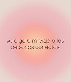 the words are written in spanish on a pink and white background with an orange circle